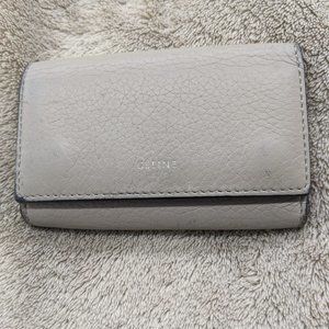 CELINE Leather 6-Key Case